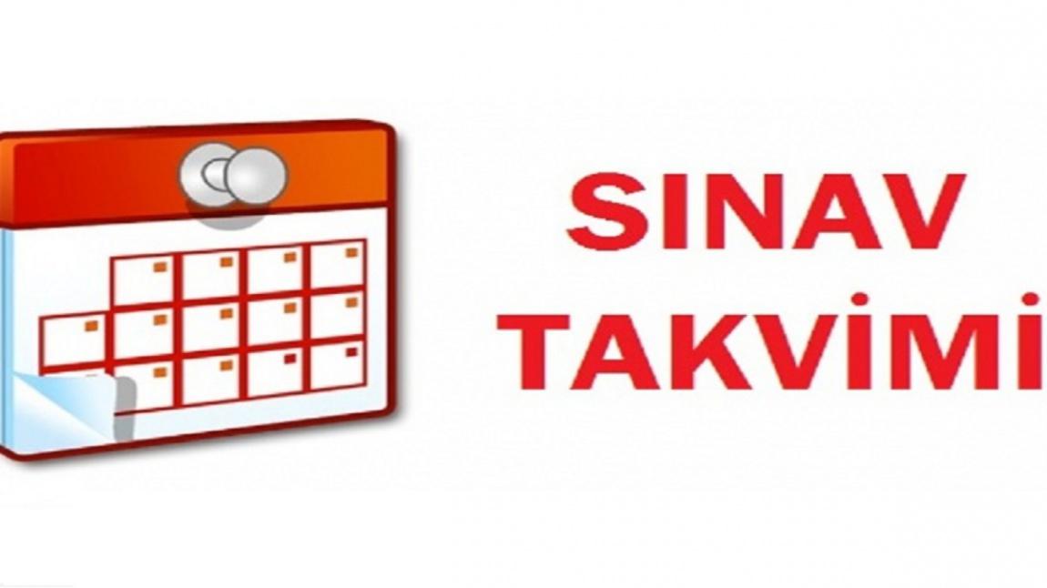 Sınav Takvimi